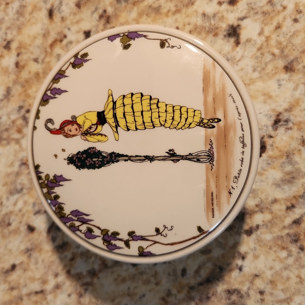 Vintage Villeroy&Boch Art Deco Design 1900 Trinket Box